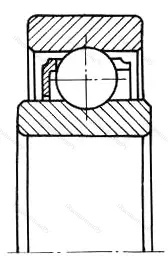 Модификация подшипника 7690906 размер 30x47x7/8
