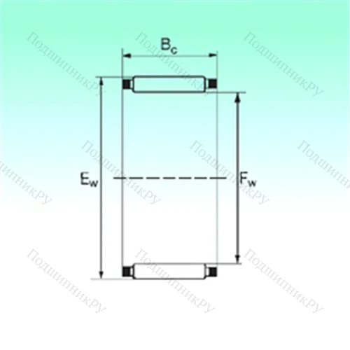 Подшипник игольчатый радиальный K 85x92x20 от производителя  NBS Подшипник игольчатый радиальный K 85x92x20 от производителя  NBS