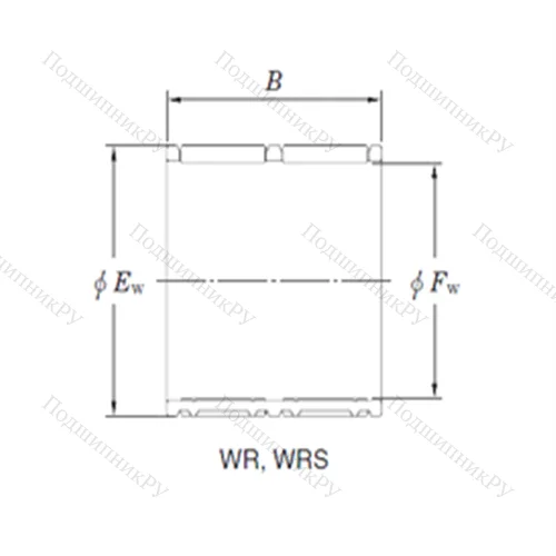 Подшипник игольчатый радиальный WRSU 374235