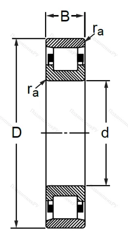 Цилиндрический роликовый подшипник 2615 (N 2315) в Череповце