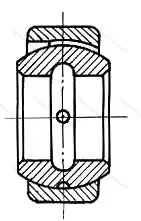 Подшипник  ШСП60 размер 60x90x34/44
