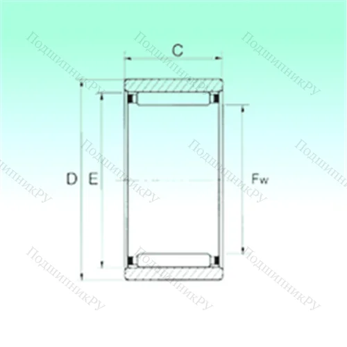 Подшипник игольчатый радиальный RNAO 8x15x10 TN