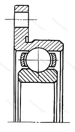 Подшипник  186095 размер 5x13/21x4/5