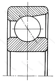 Модификация подшипника 746102 размер 15x32x9 от производителя  ГПЗ-2