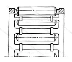 Подшипник  K 35x43x34,7 (464607) размер 35x43x34,7 от производителя  SKF