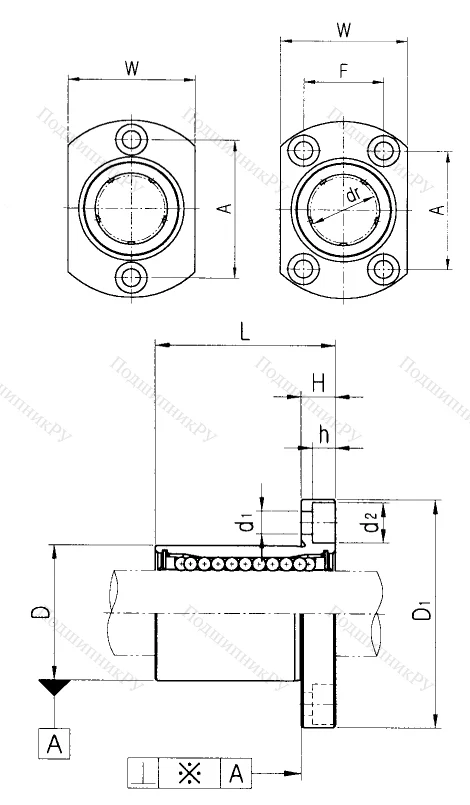 Подшипник LMH 20 UU в Череповце