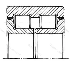 Модификация подшипника 8-662730 размер 150x300x120