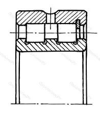 Подшипник NNCF 4924/P 6 размер 120x165x45 от производителя  SKF