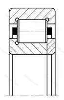 Подшипник  92356 (NUP 356) размер 280x580x108