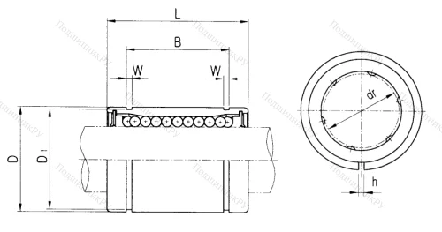 Подшипник LM 6 UU AJ в Череповце