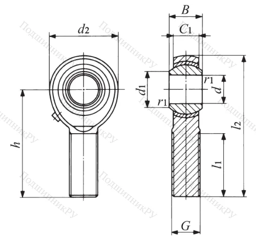 Шарнирная головка POS 25 L в Череповце