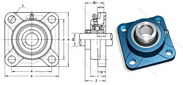 Подшипниковый узел UCF 322
