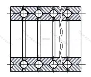 Подшипник  128723 размер 115x205x570
