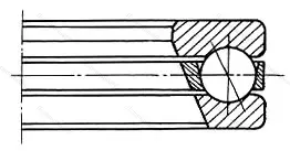 Модификация подшипника 218314Л размер 70x125x40 от производителя  ГПЗ-2
