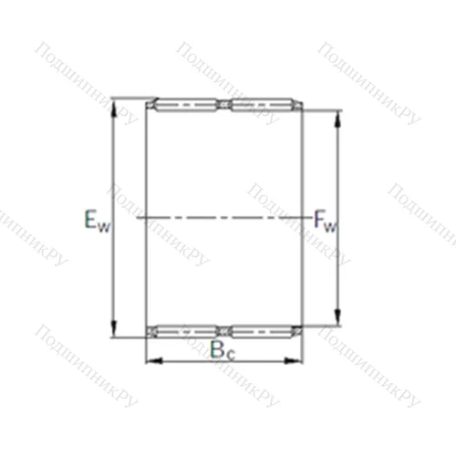 Подшипник игольчатый радиальный K 475234ZWPC от производителя  KBC Подшипник игольчатый радиальный K 475234ZWPC от производителя  KBC
