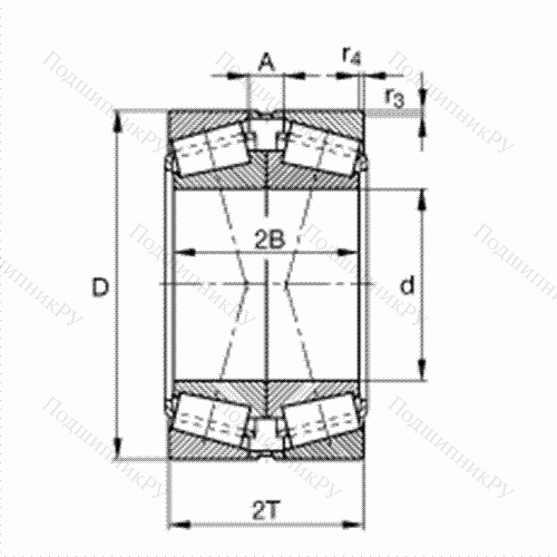 Подшипник роликовый конический 32036-X-XL-DF-A 240-290 от производителя  FAG Подшипник роликовый конический 32036-X-XL-DF-A 240-290 от производителя  FAG