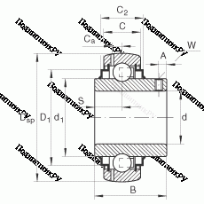 Подшипник GYE 75-KRR-B в Череповце